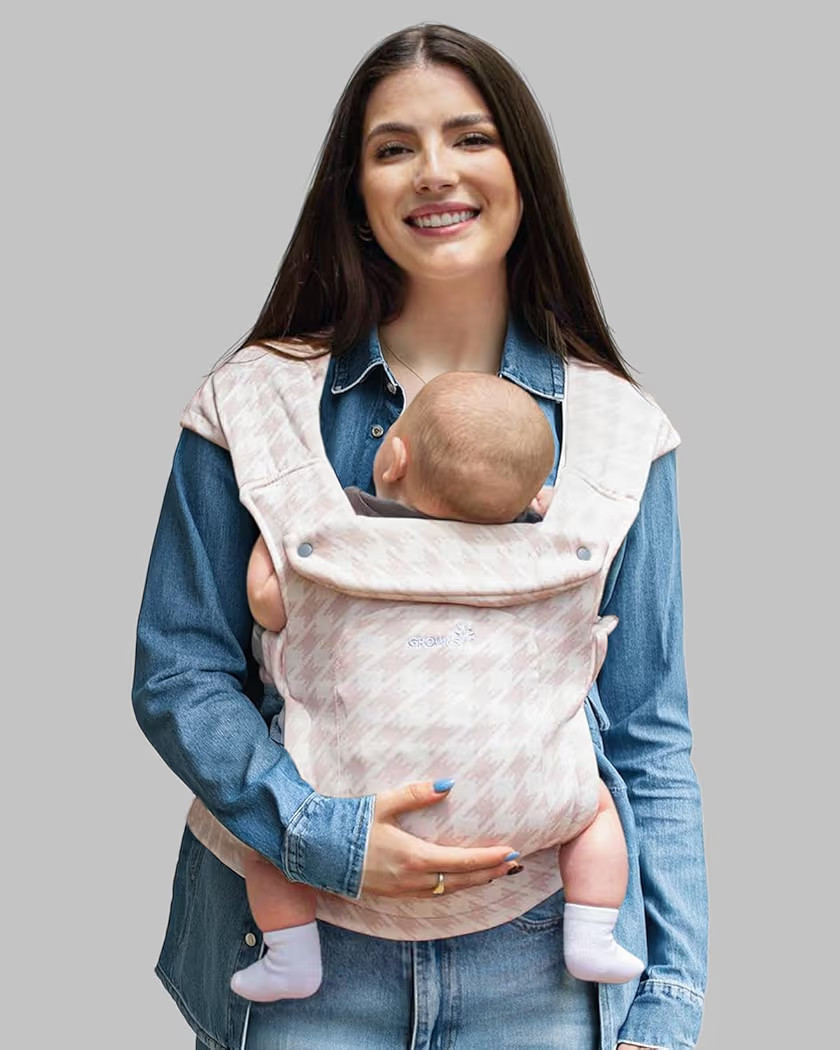 GROWNSY Baby Carrier Newborn to Toddler, Cozy Baby Wraps Carrier, Ergonomic Baby Carrier with Hea... | Amazon (US)