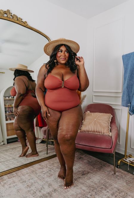 Find me at the beach in this neutral one piece✨ So stylish and classy, ugh I love it!

Wearing XXL.

plus size fashion, swim, plus size swimwear, vacation, spring outfit inspo, summer fashion, beach, style guide

#LTKfindsunder50 #LTKplussize #LTKswim