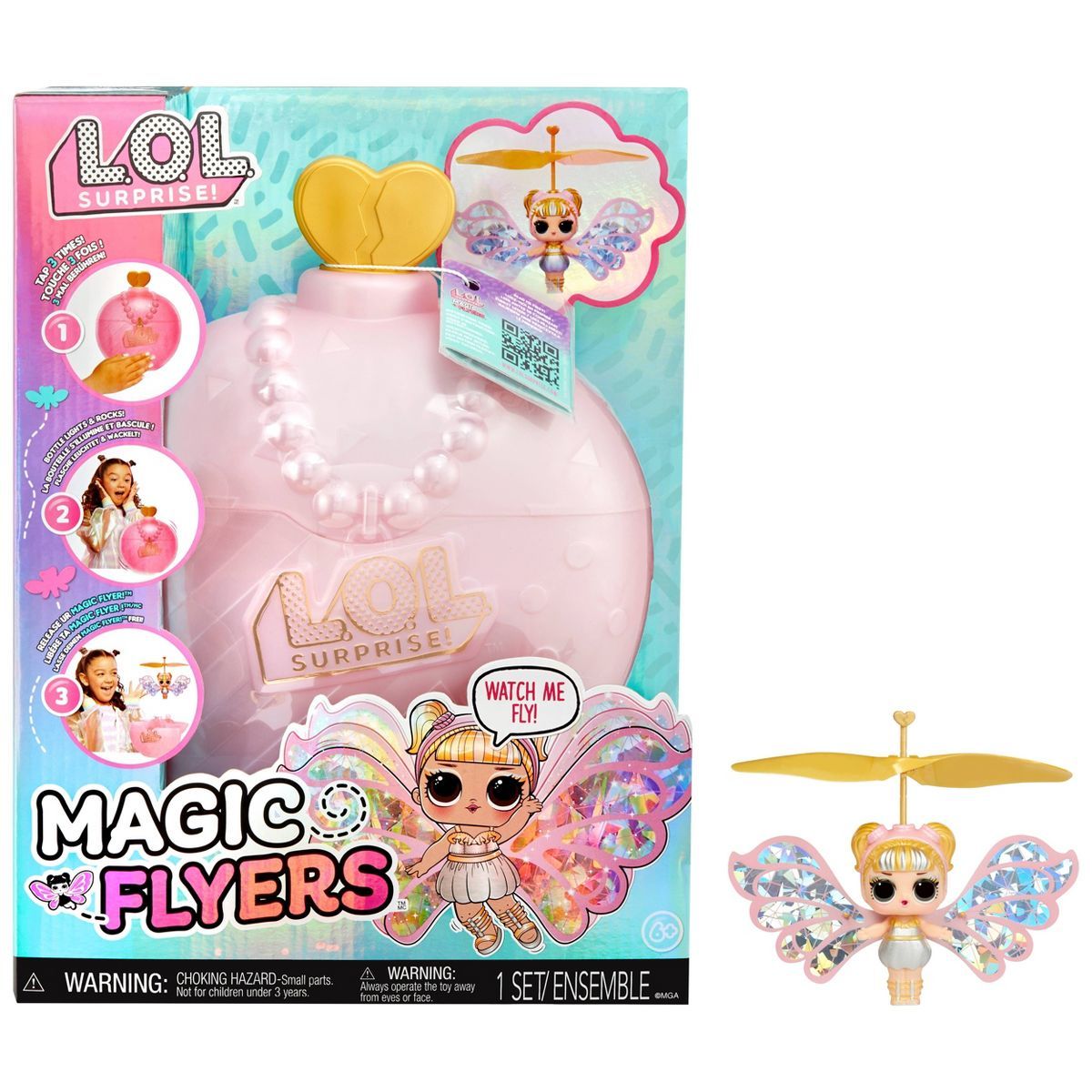 L.O.L. Surprise! Magic Flyers - Sky Starling Gold Wings | Target