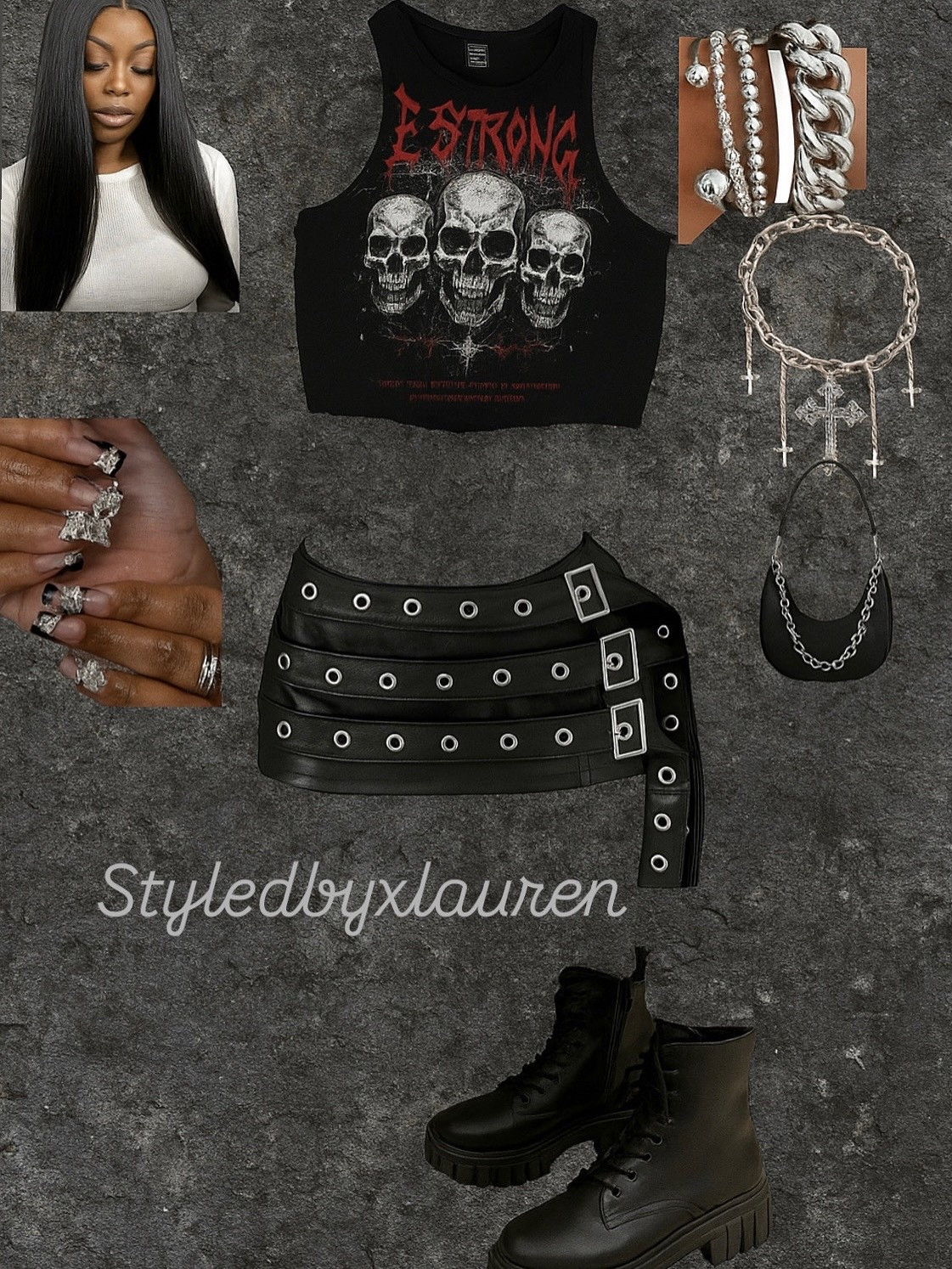Concrete jungle meets rebel soul 🖤 Skulls, chains, leather, and attitude — this is not just an outfit, it’s a whole mood.”



#LTKFindsUnder100 #LTKHome #LTKStyleTip