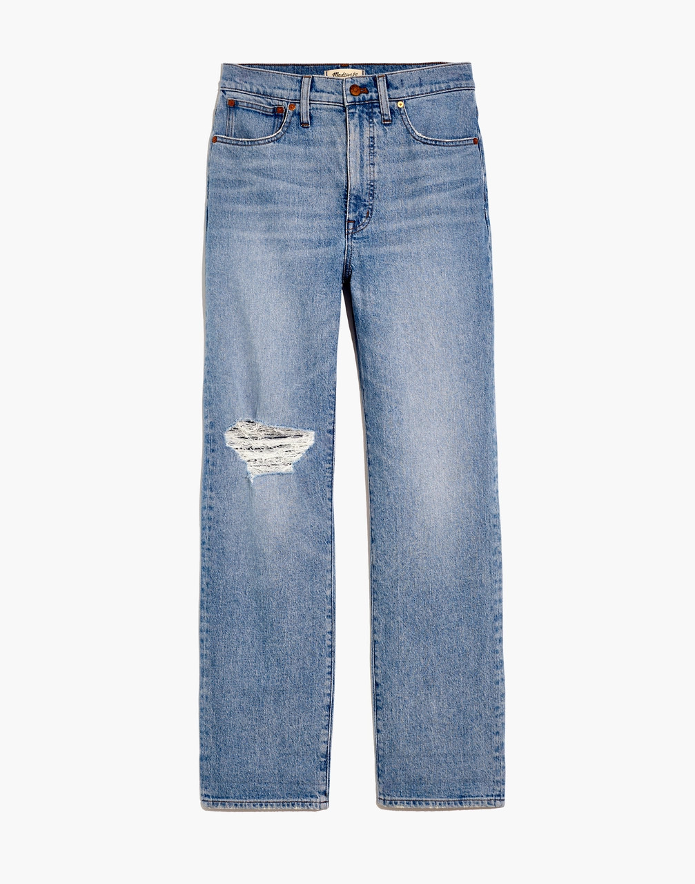 The Perfect Vintage Straight Jean in Reinhart Wash | Madewell