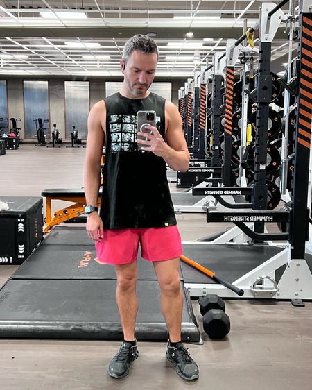 Kicking off Pride Month with a Drag Race tank and these hot pink shorts! 💗 

#LTKFitness #LTKActive #LTKMens