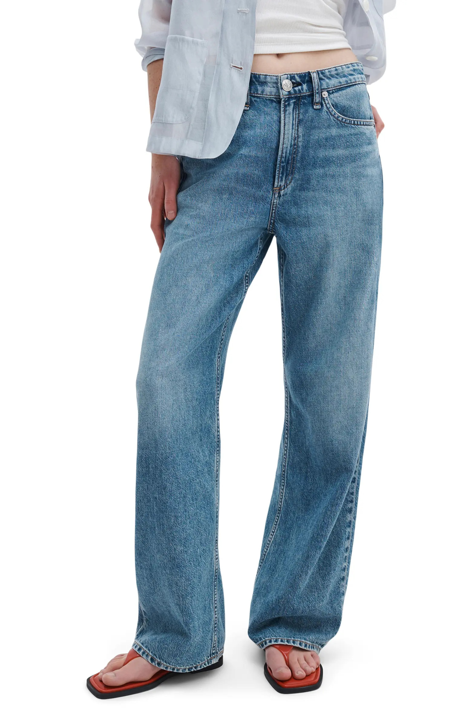 Featherweight Logan Wide Leg Jeans (Women) | Nordstrom | Nordstrom