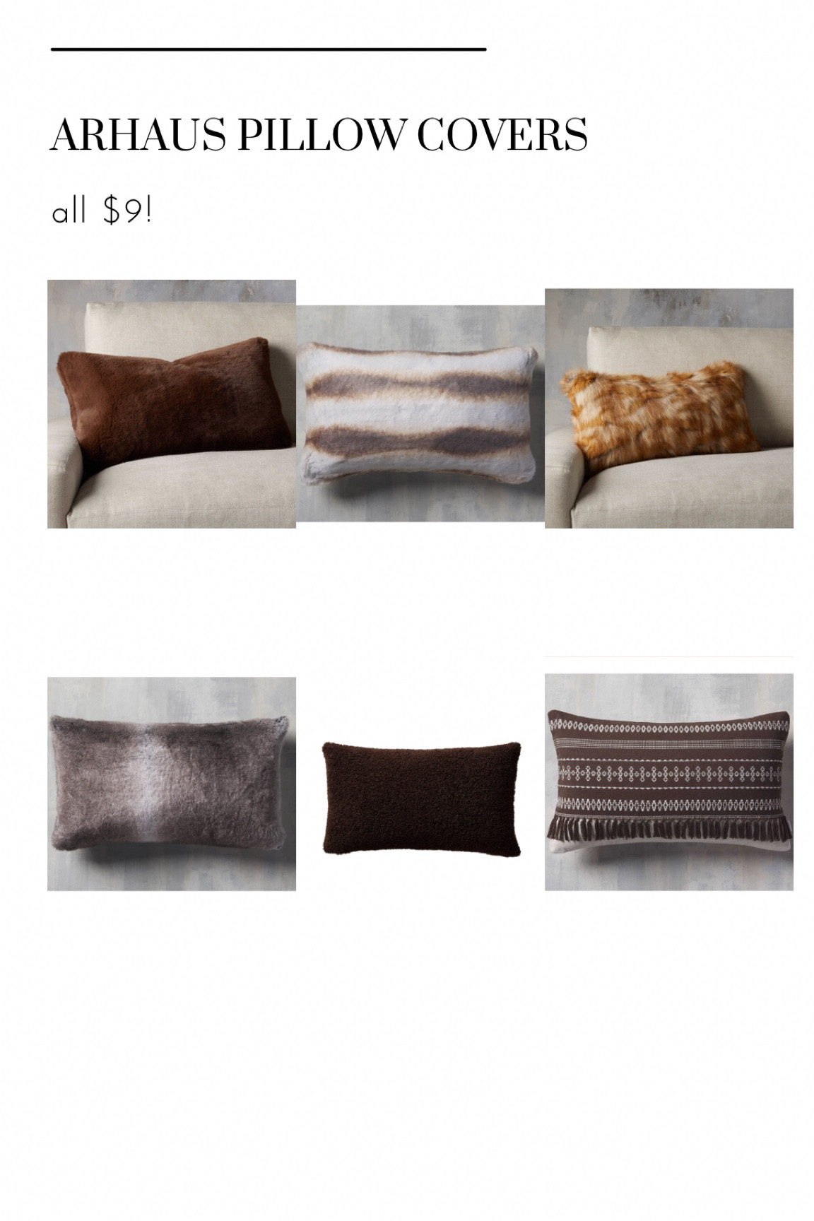 Faux Sherpa Lumbar Pillow Cover in … curated on LTK