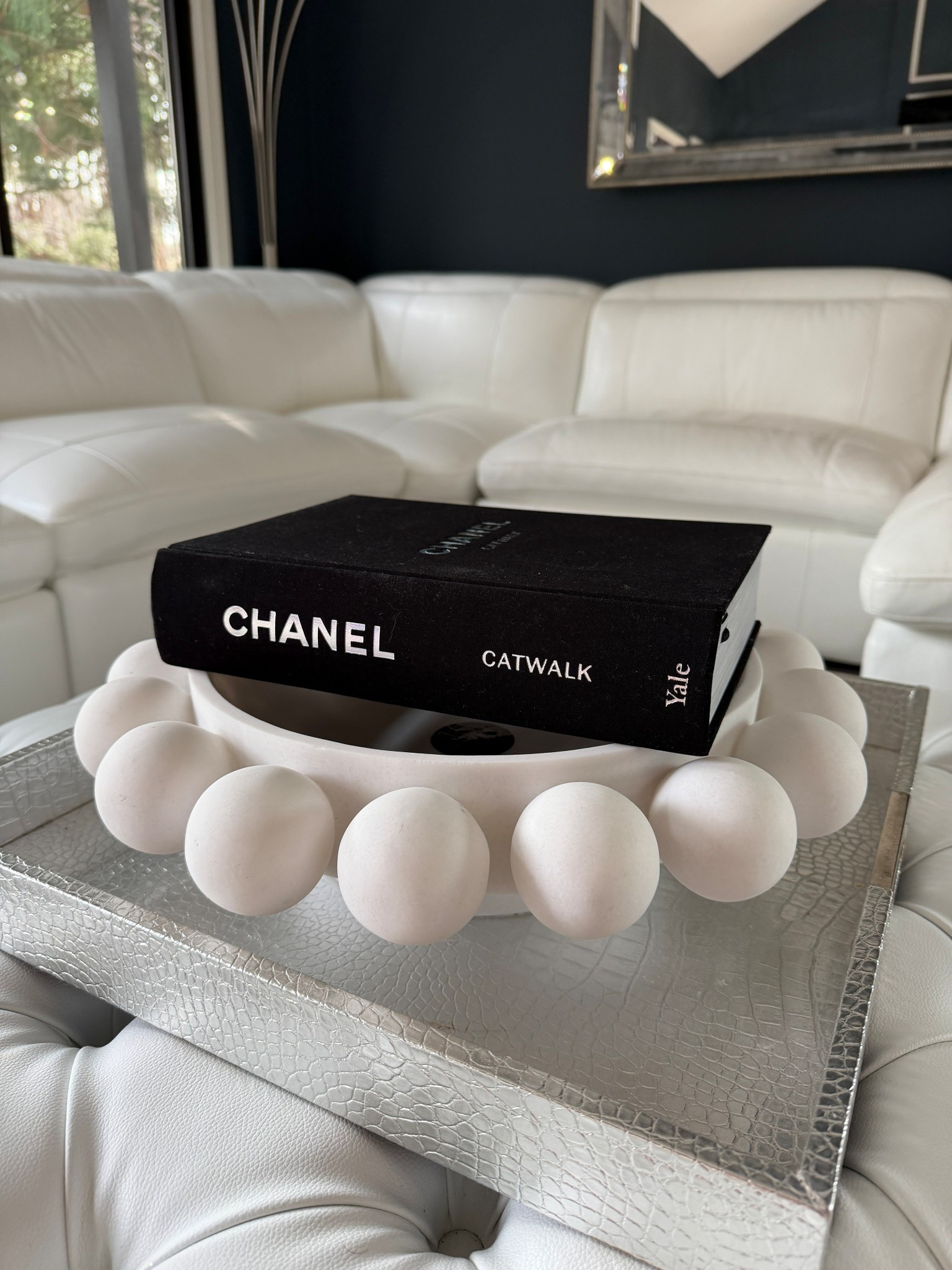 I had to go back for this bowl at HomeGoods and I’m so glad that I did because it’s such a beautiful centerpiece

#LTKFindsUnder100 #LTKdayinmylife #LTKHome