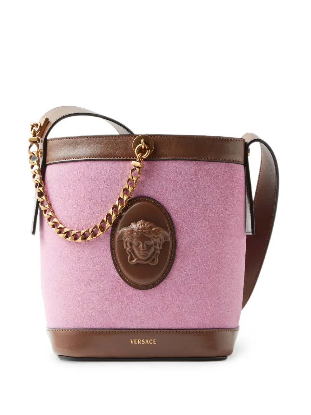 Pivot mini suede bucket bag | Farfetch Global
