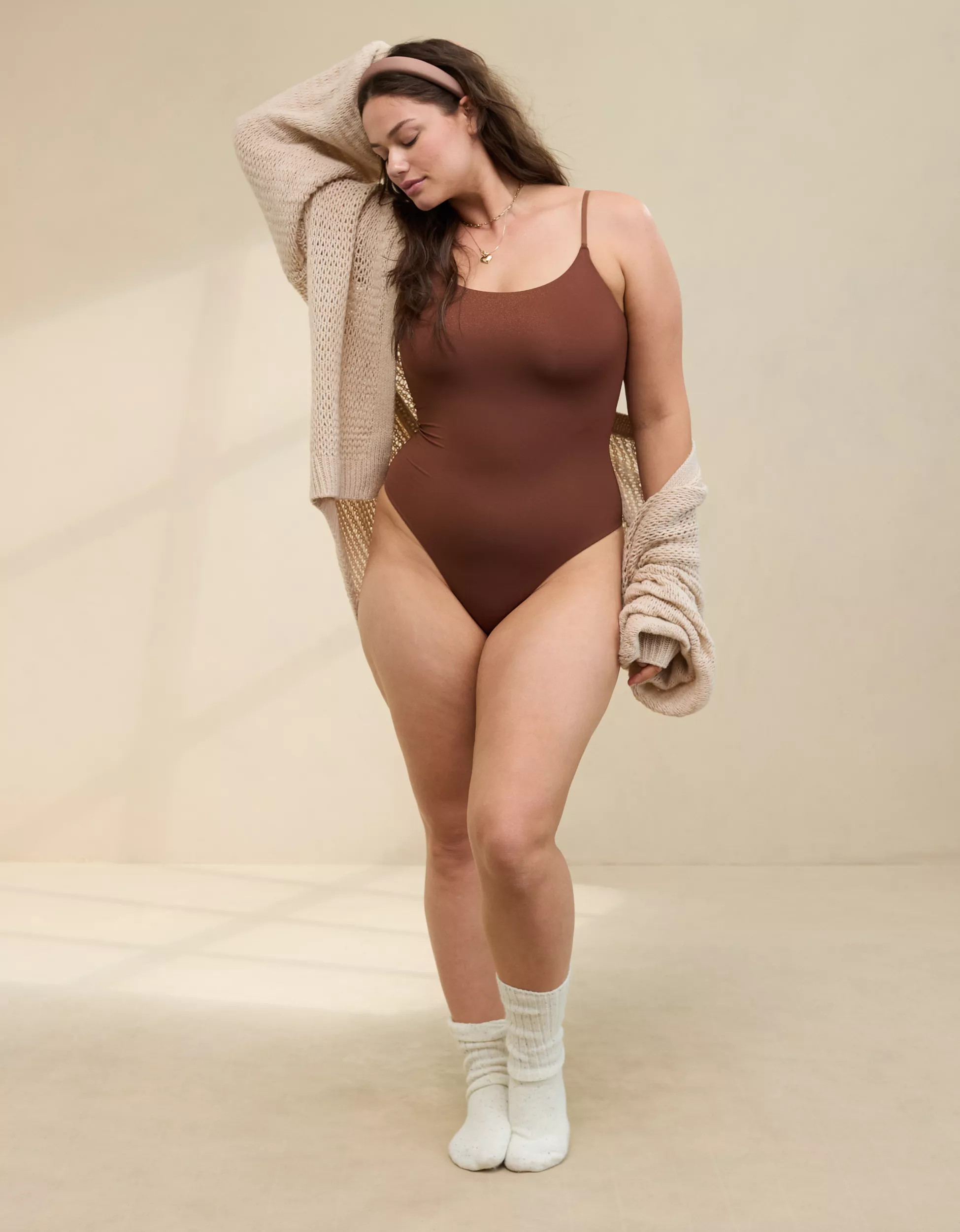 SMOOTHEZ Scoop Bodysuit | American Eagle Outfitters (US & CA)