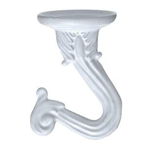 OOK 30 lb. White Enamel Swag Hooks (2-Pack)-50340 - The Home Depot | The Home Depot