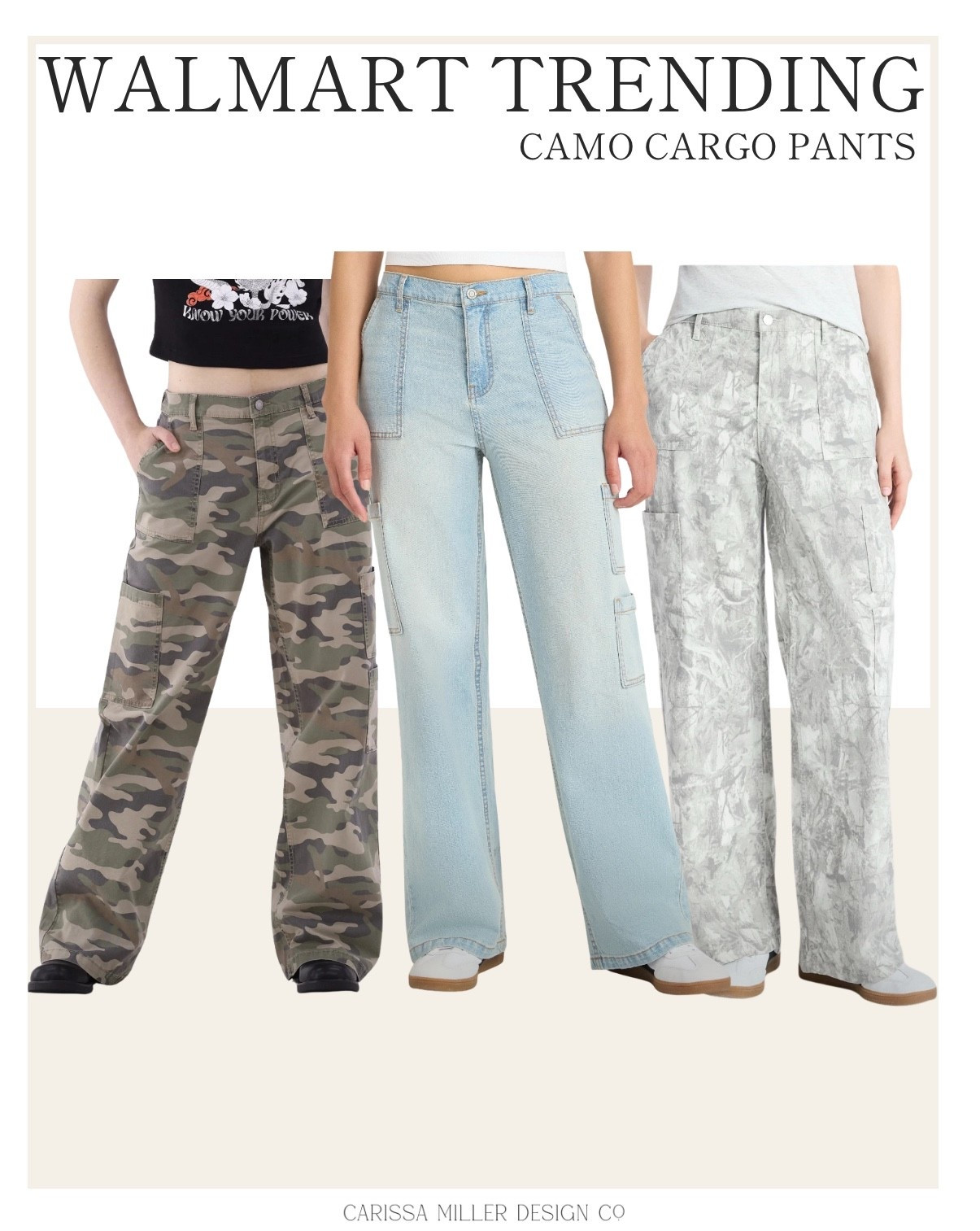 These $16 Walmart camo cargo pants are trending and will sell out soon. I just grabbed two pair.  Get yours now before they sell out! #walmart #walmartfashion

#LTKMidsize #LTKOver40 #LTKFindsUnder50