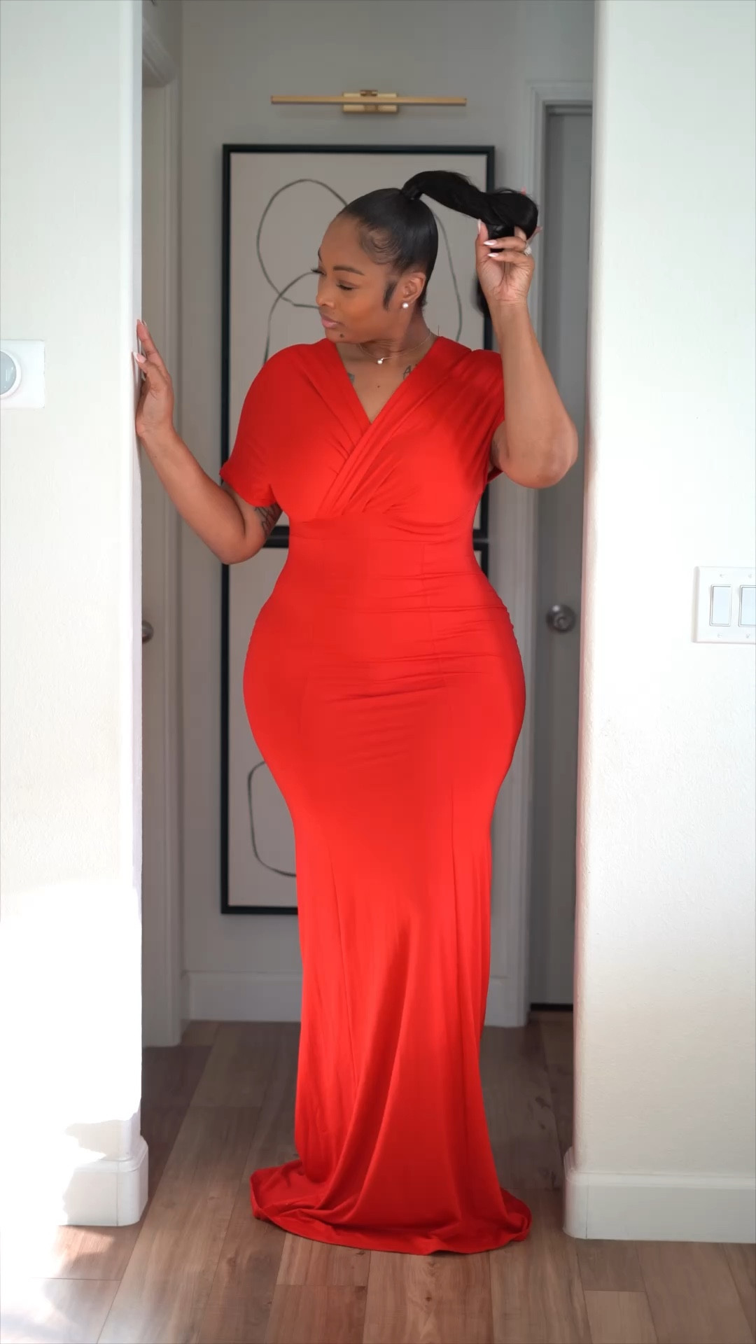 Absolutely love this dress!! Grabbed it in black too!🤍

#LTKmidsize #LTKplussize #LTKHoliday