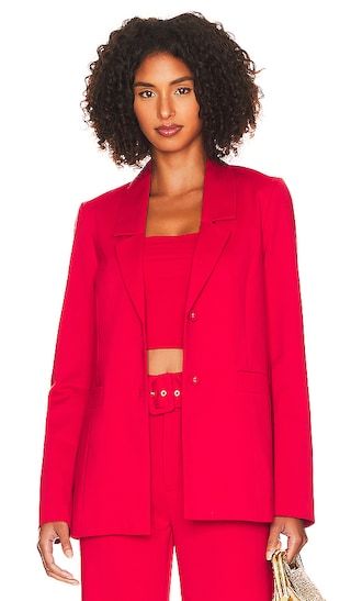 Major Blazer in Red | Revolve Clothing (Global)