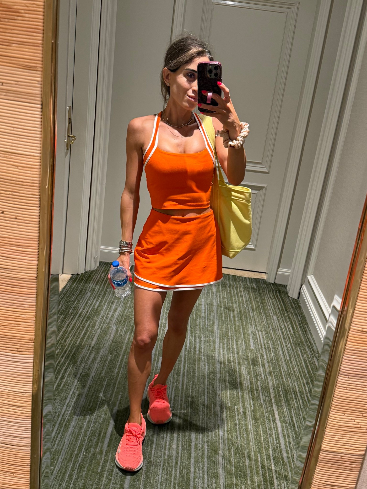 Linking my orange set and walking sneakers 

#LTKFindsUnder50 #LTKfitnessgoals #LTKFindsUnder100