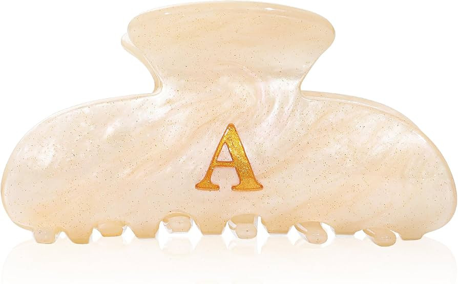 HAIMEIKANG Name Bandana Hair Claw Clips for Women, Personalized Acrylic Hair Clips,Hair Clamps fo... | Amazon (US)