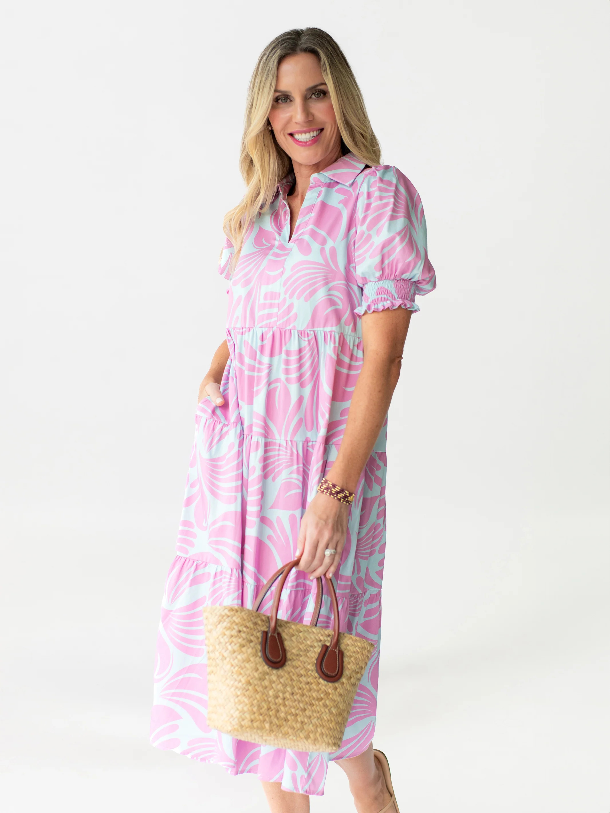Molly Dress | Sail Away Blue | Mary Square