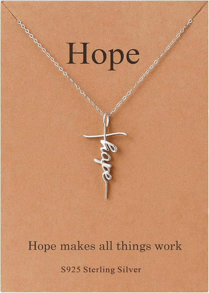 Lcherry Faith Cross Pendant Necklace for Women Religious Christian Jewelry Mother's Day Gifts for... | Amazon (US)
