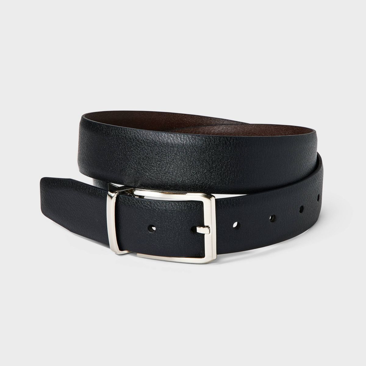 Men's Casual Two-in-One Reversible Belt - Goodfellow & Co™ Black/Brown | Target