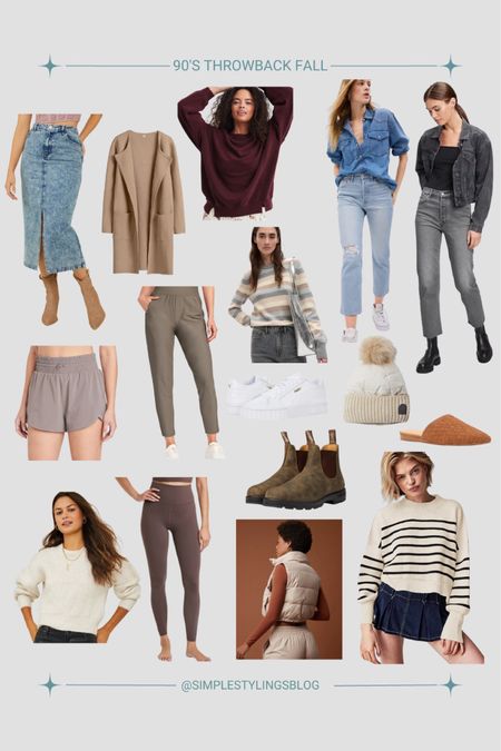 Oversized sweaters, straight leg jeans and sneakers? Yes, please! Get ready to take a trip down memory lane because I’ve curated the ultimate collection of fall fashion fines inspired by the 1990s! #fallfashion #90sinspiredfashion #throwbackfashion #fallcapsulewardrobe

#LTKSeasonal #LTKfindsunder100 #LTKstyletip