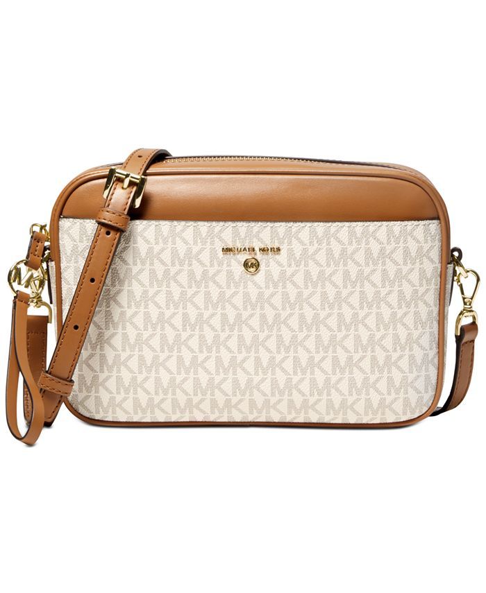 Signature Jet Set Charm Large East West Camera Crossbody | Macys (US)