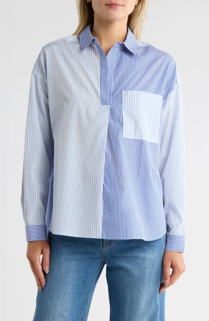 French Connection High-Low Boyfriend Shirt | Nordstromrack | Nordstrom Rack