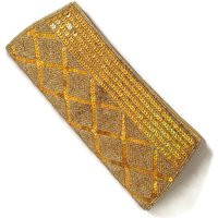 Gold Evening Clutch, Sequin Clutch, Womens Party Clutch, Classic Minimalist Golden Minaudiere, Tarini Elegant Prom Clutch, Gifts For Her | Etsy (US)
