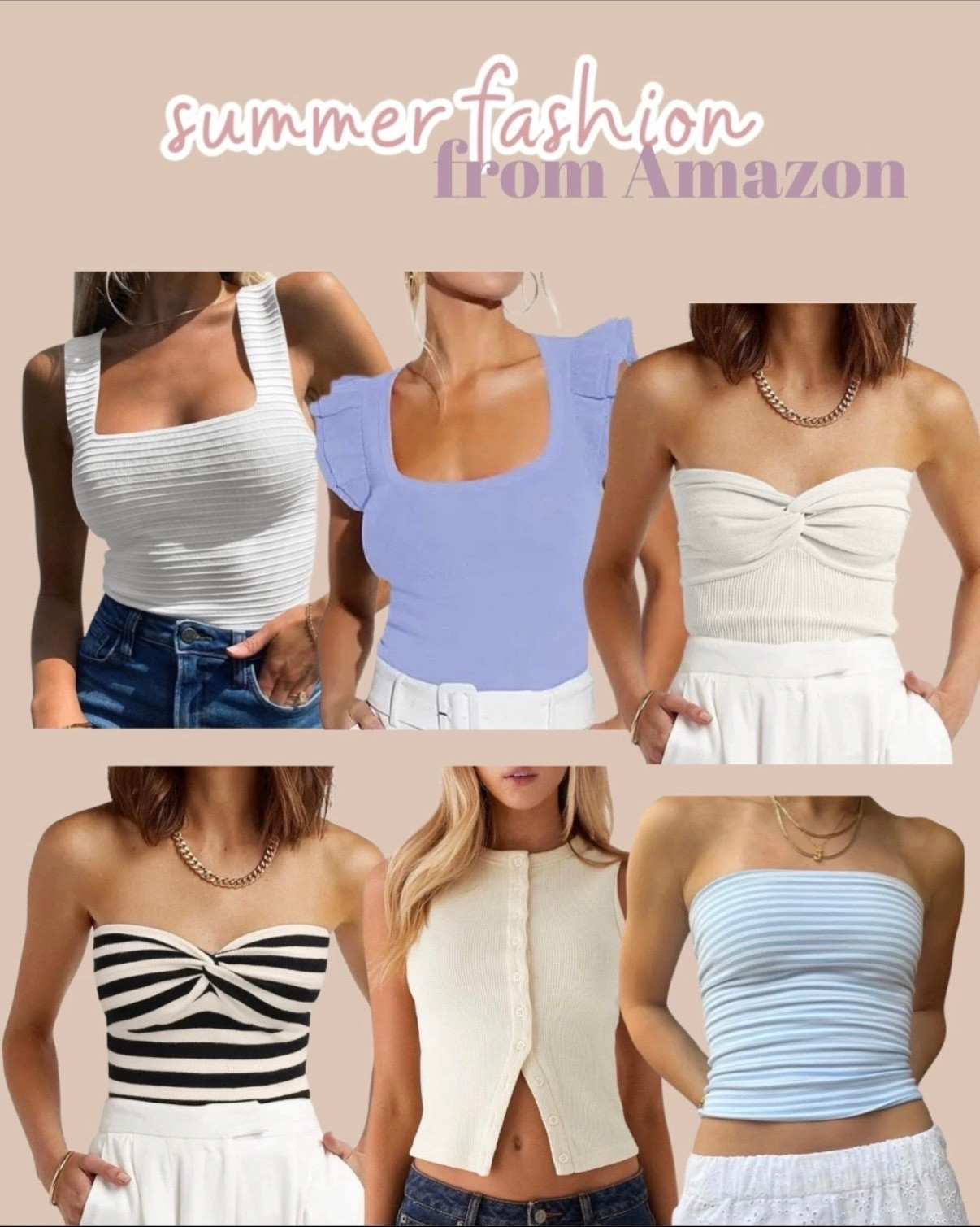 Amazon summer fashion
Travel outfits, summer outfits, vacation outfits beach, spring outfits 2026, resort wear, resort outfits from amazon, swim cover up, summer matching set, casual outfits for the summer, casual outfits for the spring, Amazon fashion, oversized sunglasses, neutral tops, halter tank top, sandals, beach, pool, beach outfits, ootd, vacation, vacation wear, cruise outfits, cream
#vacationwear #amazon #amazonfinds #traveloutfits #vacationoutfitsbeach

#LTKTravel #LTKSeasonal #LTKootd
