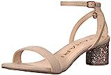 Rock & Candy Women's CAITIE Heeled Sandal, Beige, 8 Medium US | Amazon (US)