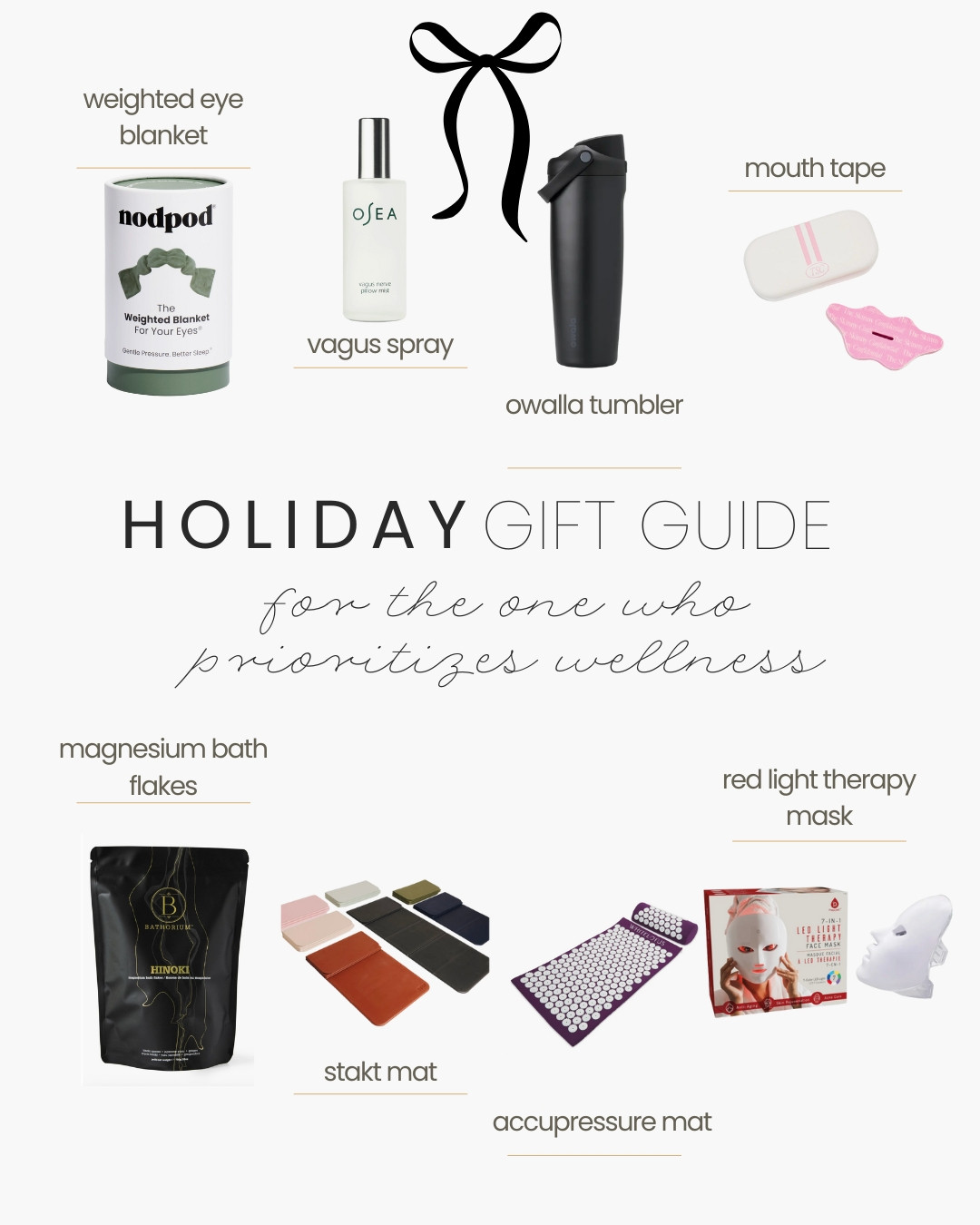 For the girl who treats wellness like a lifestyle, not a trend. ✨ Think calming rituals, daily self care staples, cozy finds, and feel good essentials that support mind, body, and mood. This gift guide is perfect for intentional mornings, slow evenings, and everything in between. 🌿

#WellnessGiftGuide #SelfCareFinds #LTKWellness 

 #LTKGiftGuide #LTKmorningroutine #LTKselfcare