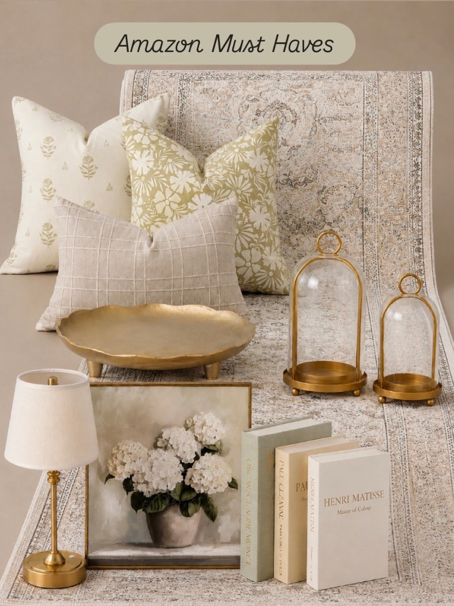 Soft Neutral Home Finds You’ll Love

These warm neutral finds are the perfect mix of cozy and elevated. From the soft floral pillows and vintage-inspired rug to the gold accents and timeless artwork, every piece adds a calm and collected feel to your home.

Follow @farmtotablecreations on Instagram for more cozy home finds and trending decor.

Everything linked on my LTK.

#LTKHome #NeutralDecor #HomeDecorFinds #CozyHomeStyle #LivingRoomInspo #ModernFarmhouse #DecorInspo #WayfairFinds #TargetHome #SoftNeutralDecor #InteriorStyling #HomeInspo #VintageStyleDecor #LTKStyle #CollectedHome

#LTKSaleAlert #LTKHome