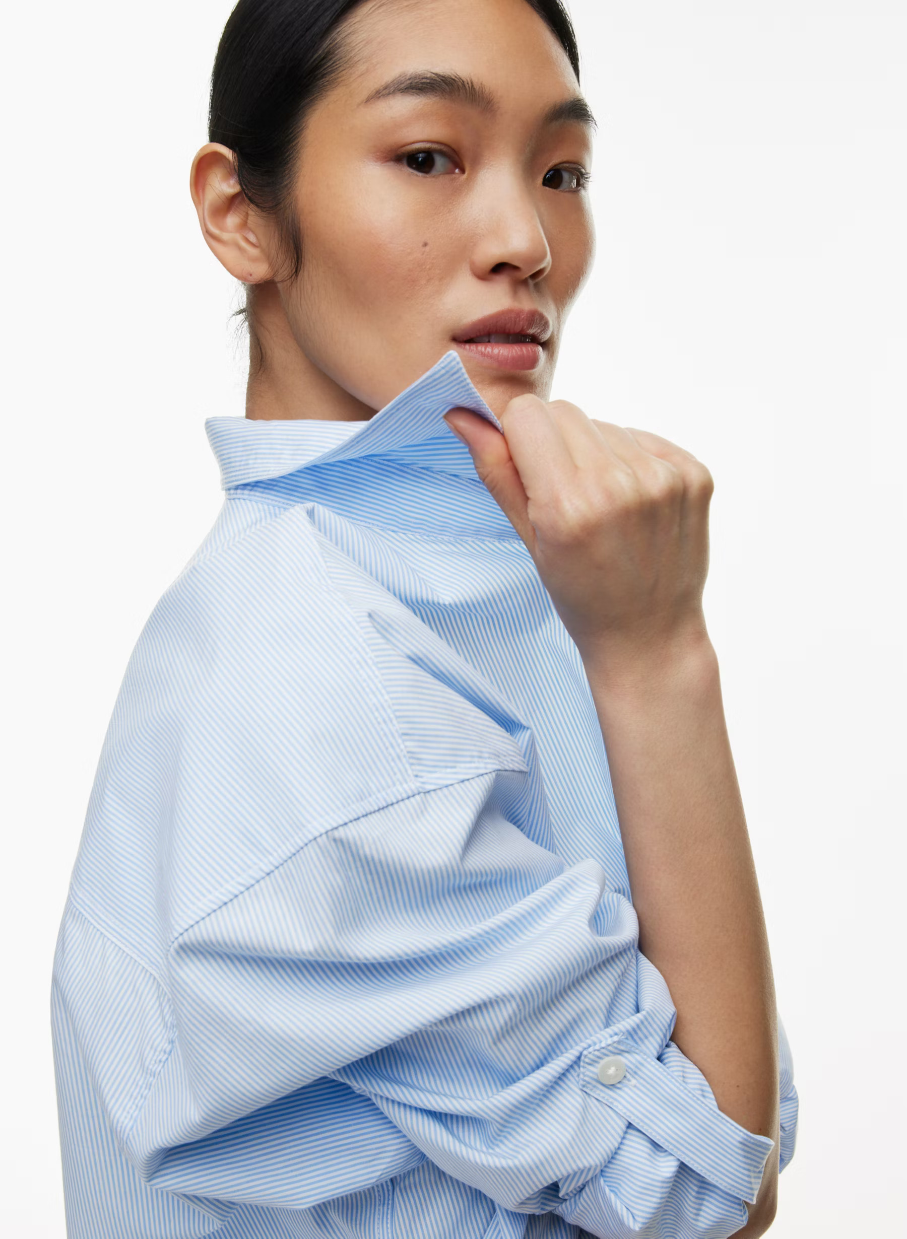 ARCHIVE POPLIN SHIRT | Aritzia