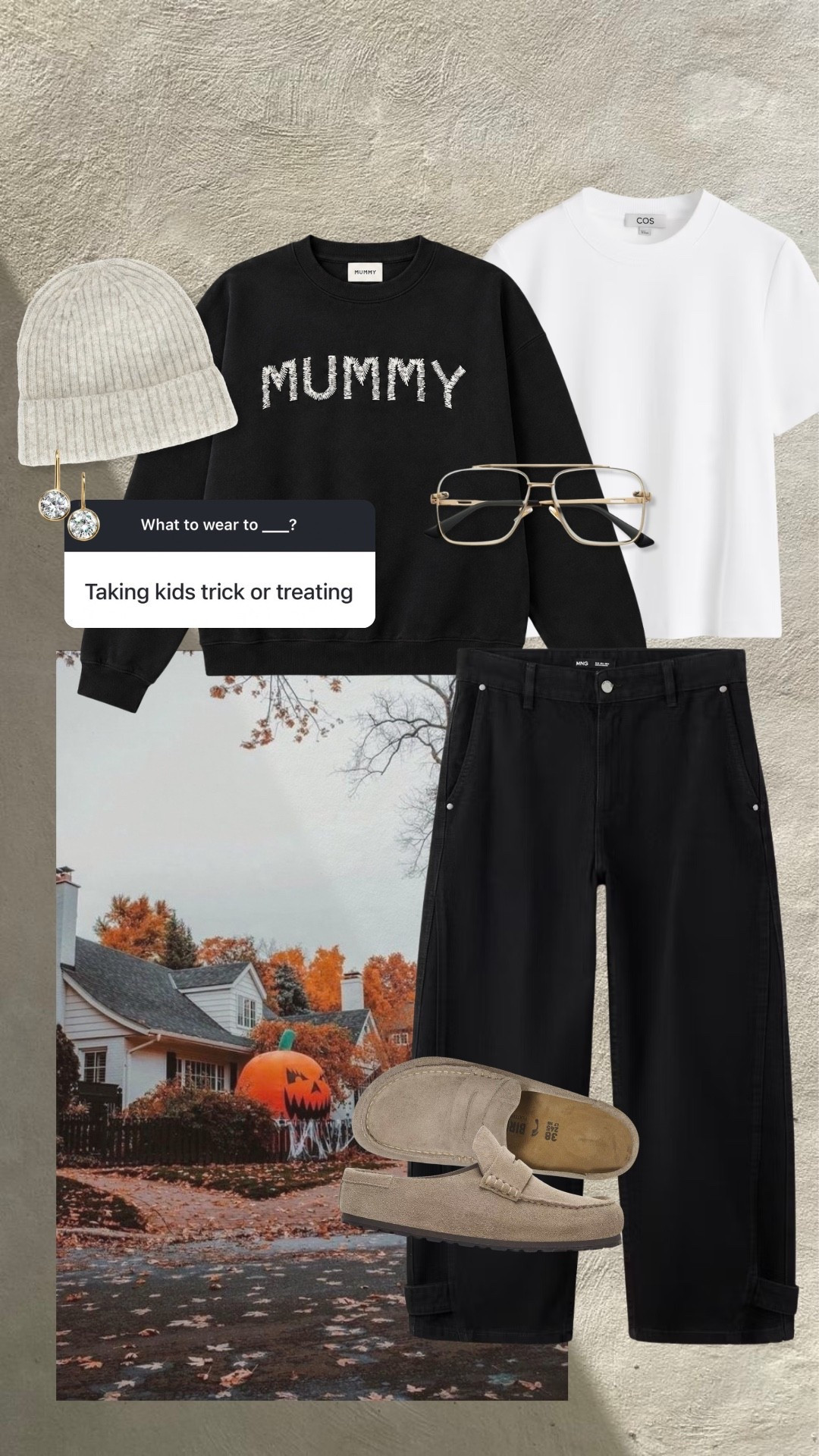 What to wear trick or treating with the kids! #kathleenpost

Halloween, October, spooky season