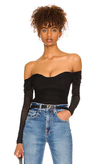 Constance Top in Black | Revolve Clothing (Global)