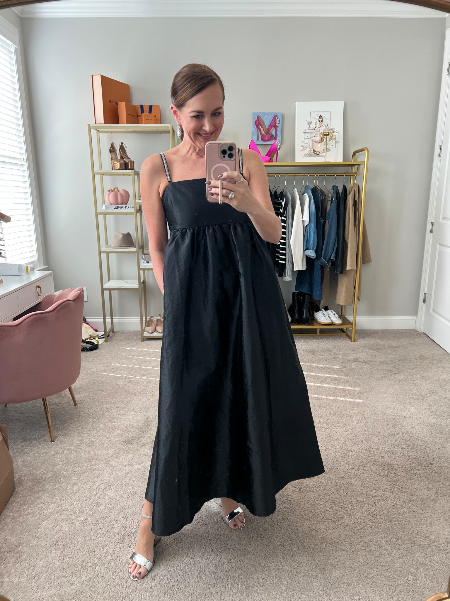 Black tie wedding guest dress
Affordable wedding guest dress
Holiday party dress
Cocktail party dress
Christmas party dress
Size XS

#LTKHoliday #LTKStyleTip #LTKFindsUnder50