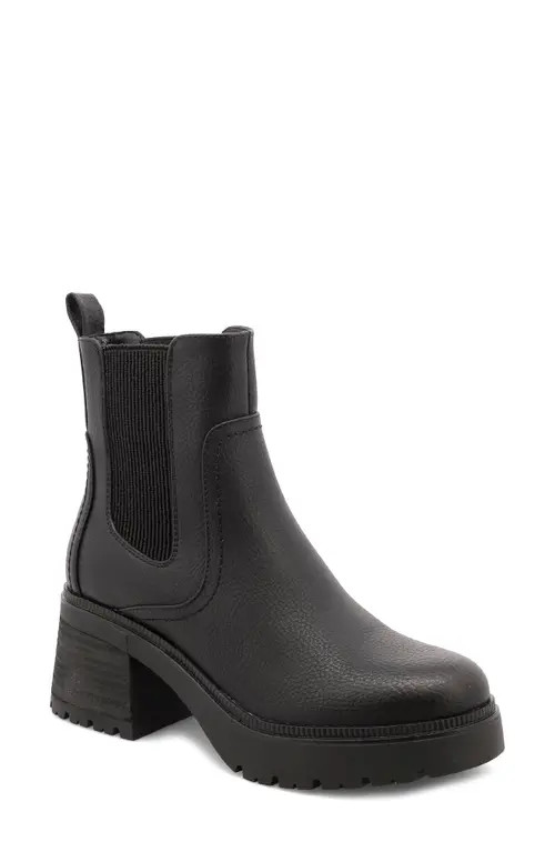 MIA Irie Platform Chelsea Boot in Black at Nordstrom, Size 8 | Nordstrom
