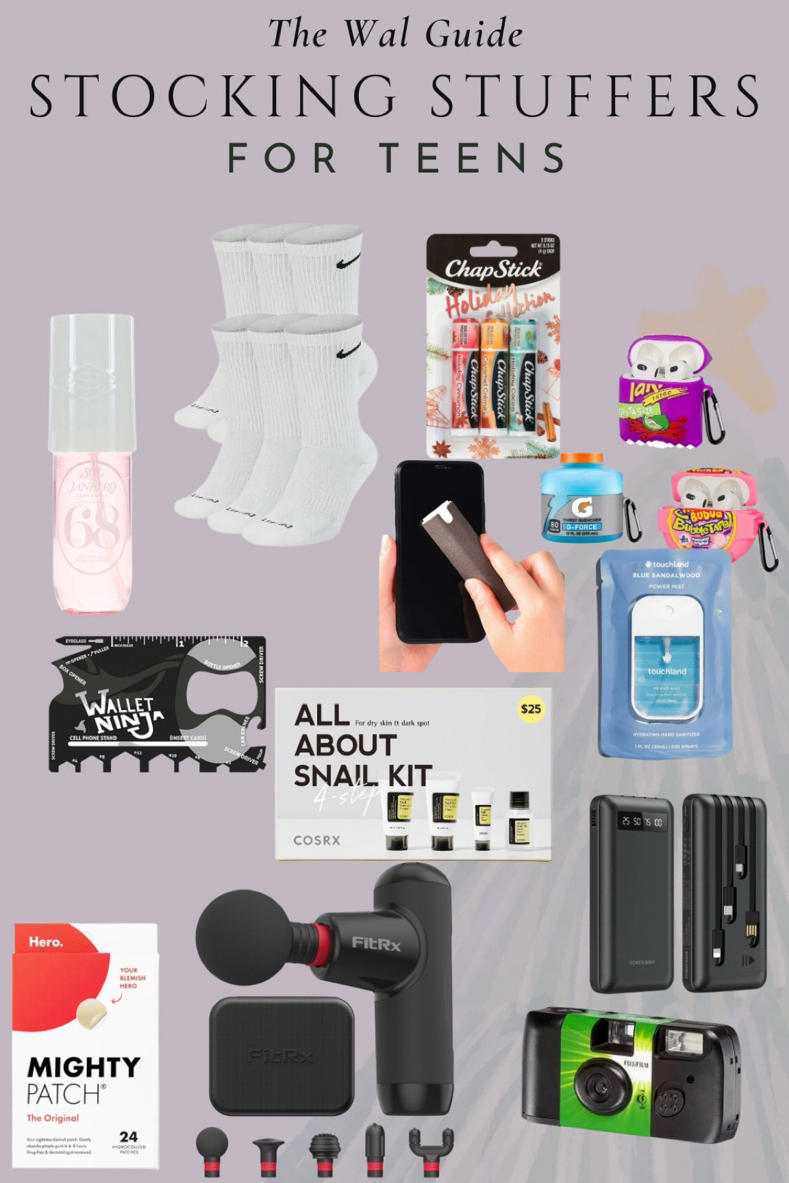 Walmart stocking stuffers for teens. 



#LTKCyberWeek #LTKFamily #LTKGiftGuide