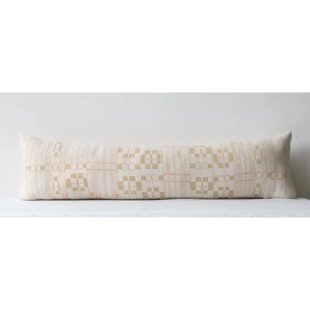 Heirloom Naga Chingchen Handwoven Long Lumbar - Cover in Beige at Nordstrom | Nordstrom