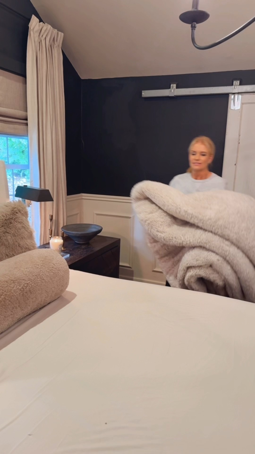 #Ad | This is the Coma Inducer blanket in the White Sand color and it’s hands down one of the coziest things in our home.
Ultra-soft, perfectly weighted, and warm without overheating — this is the blanket I reach for every single night. The neutral White Sand tone works beautifully with a modern, cozy home and layers effortlessly on a bed or sofa. If you love that hotel-level comfort feeling at home, this one delivers. Linked here in the exact color I own. #ComaInducer

#LTKHome