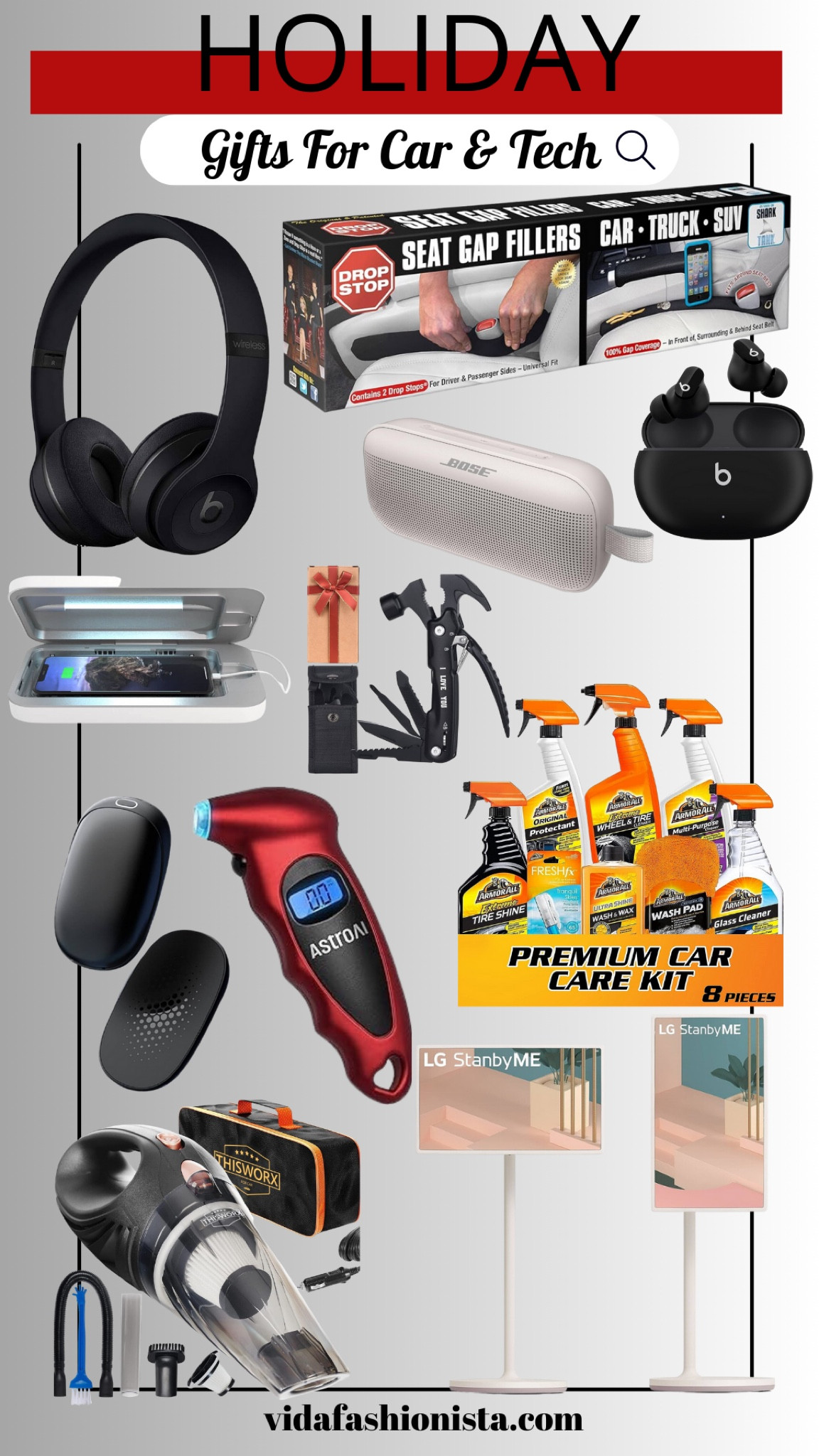Gifts for the car and tech

#LTKHoliday #LTKGiftGuide