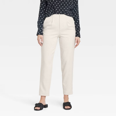 Women's High-Rise Tailored Trousers - A New Day™ | Target