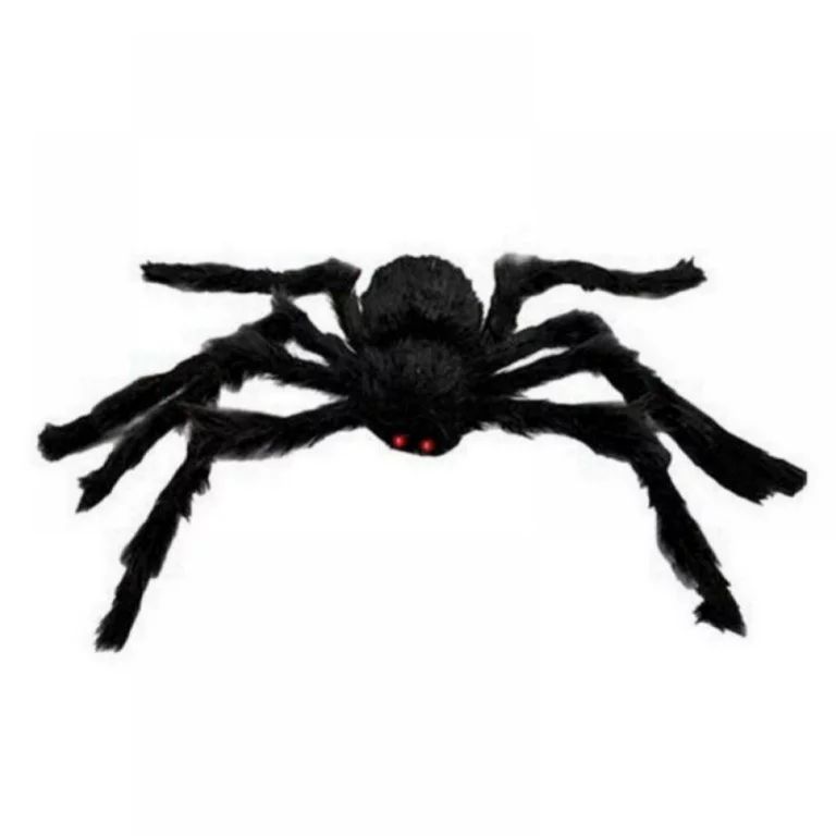 Halloween Black Large Spider, Plush Spider for Indoor, Outdoor Halloween Party Prop Decor - Walma... | Walmart (US)