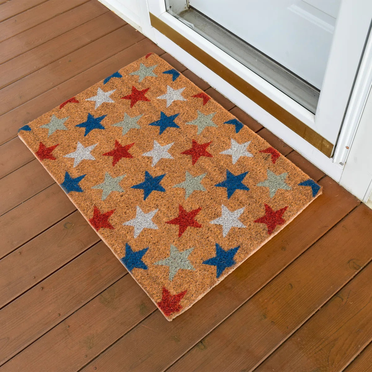 The Holiday Aisle® Marjoram 29.5" x 17.7" Non-Slip Indoor / Outdoor Door Mat & Reviews | Wayfair | Wayfair North America