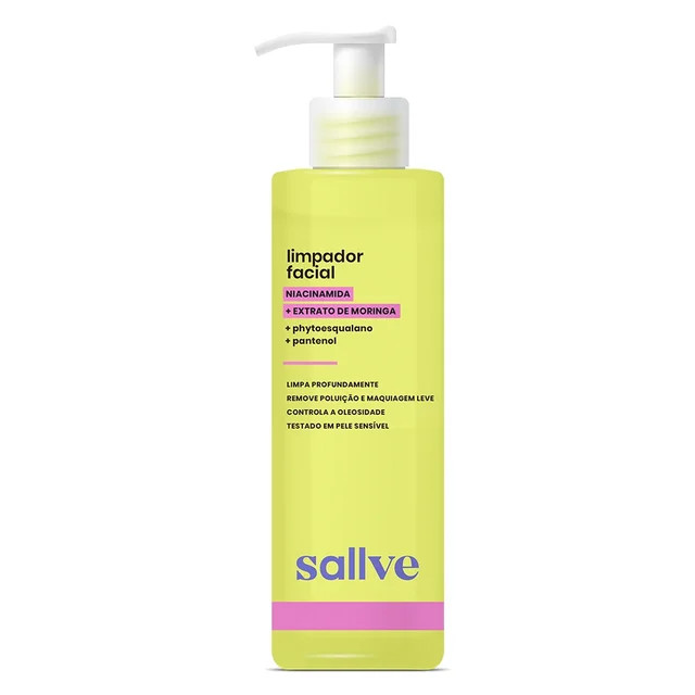 Limpador Facial Sallve 300ml | Drogasil (BR)