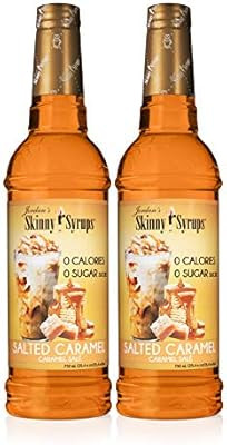 Jordan’s Skinny Syrups | Sugar Free Salted Caramel Coffee Syrup | Healthy Flavors with 0 Calori... | Amazon (US)