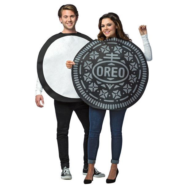Rasta Imposta Oreo Cookie Couples Halloween Costume, Adult Size - Walmart.com | Walmart (US)