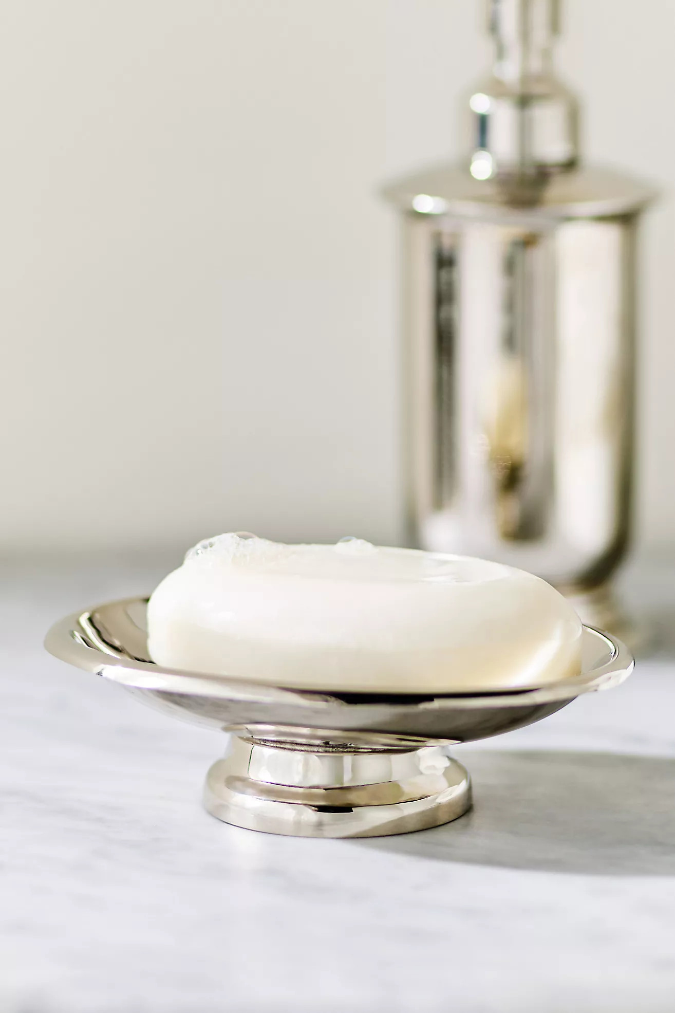 Bedford Silver Soap Dish | Anthropologie (US)