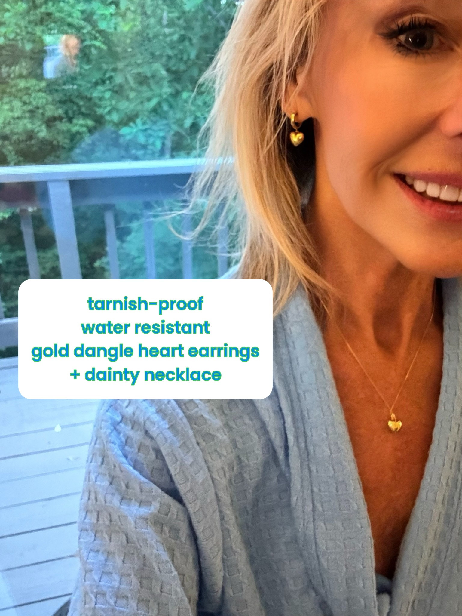Forever reaching for my #heartnecklace + #earrings from @analuisa jewelry. #jewelry #goldnecklace

#LTKOver40 #LTKSaleAlert #LTKBeauty