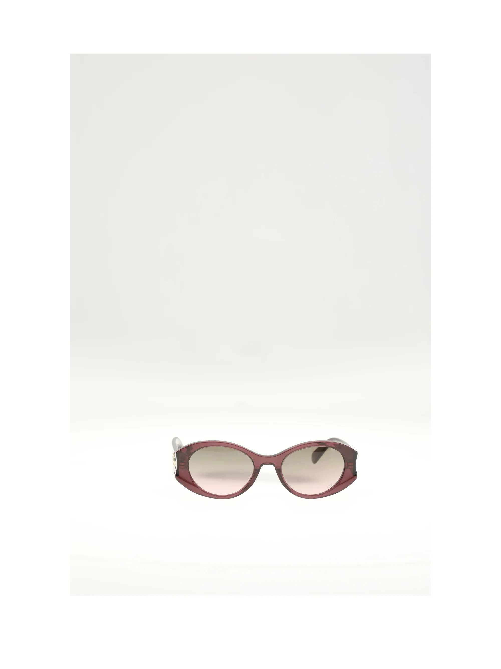 Dior GLOWB3IXR Two-Tone Nylon Sunglasses — Burgundy | Italist Inc.