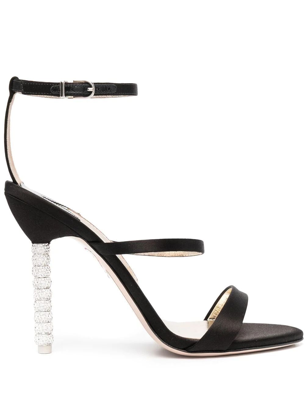 Sophia Webster Faw crystal-heeled Sandals - Farfetch | Farfetch Global
