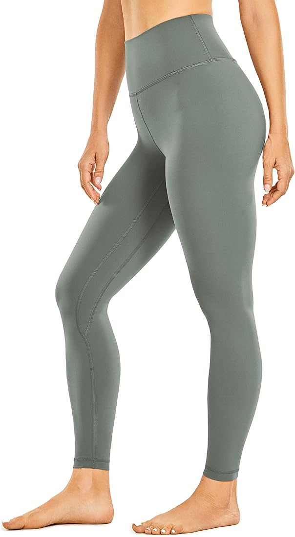 CRZ YOGA Womens Brushed Naked Feeling Workout Leggings 25" / 28"- High Waisted Gym Compression Tu... | Amazon (CA)