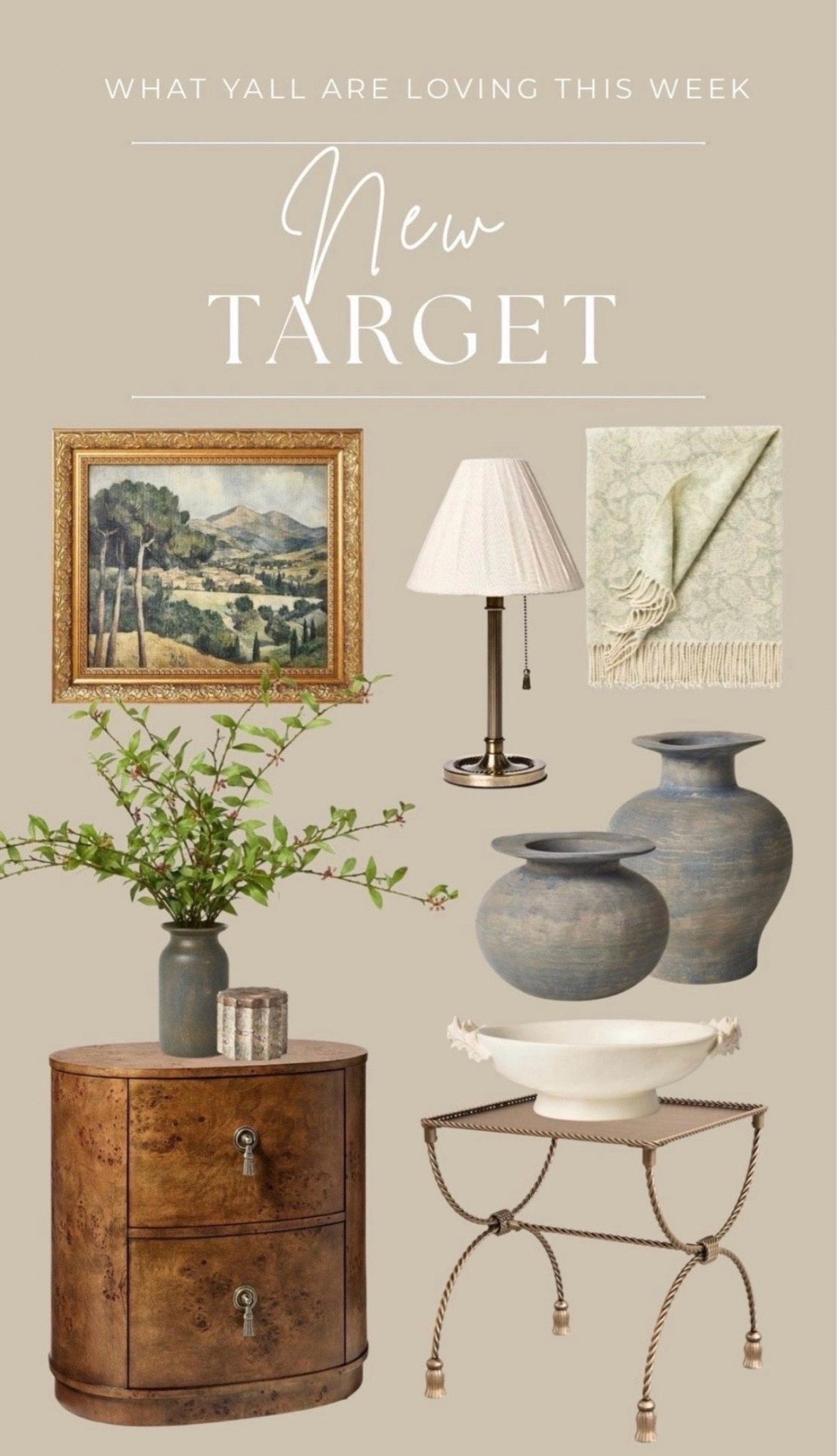 Neutral @Target home refresh with these fabulous new home arrivals early enough for fall if you can even believe it! Loving these pieces to add natural wood tones and neutrals in decor! 


Home decor, target home, target finds, new arrivals, home inspo, decor inspo, home refresh

#LTKHome #LTKSeasonal