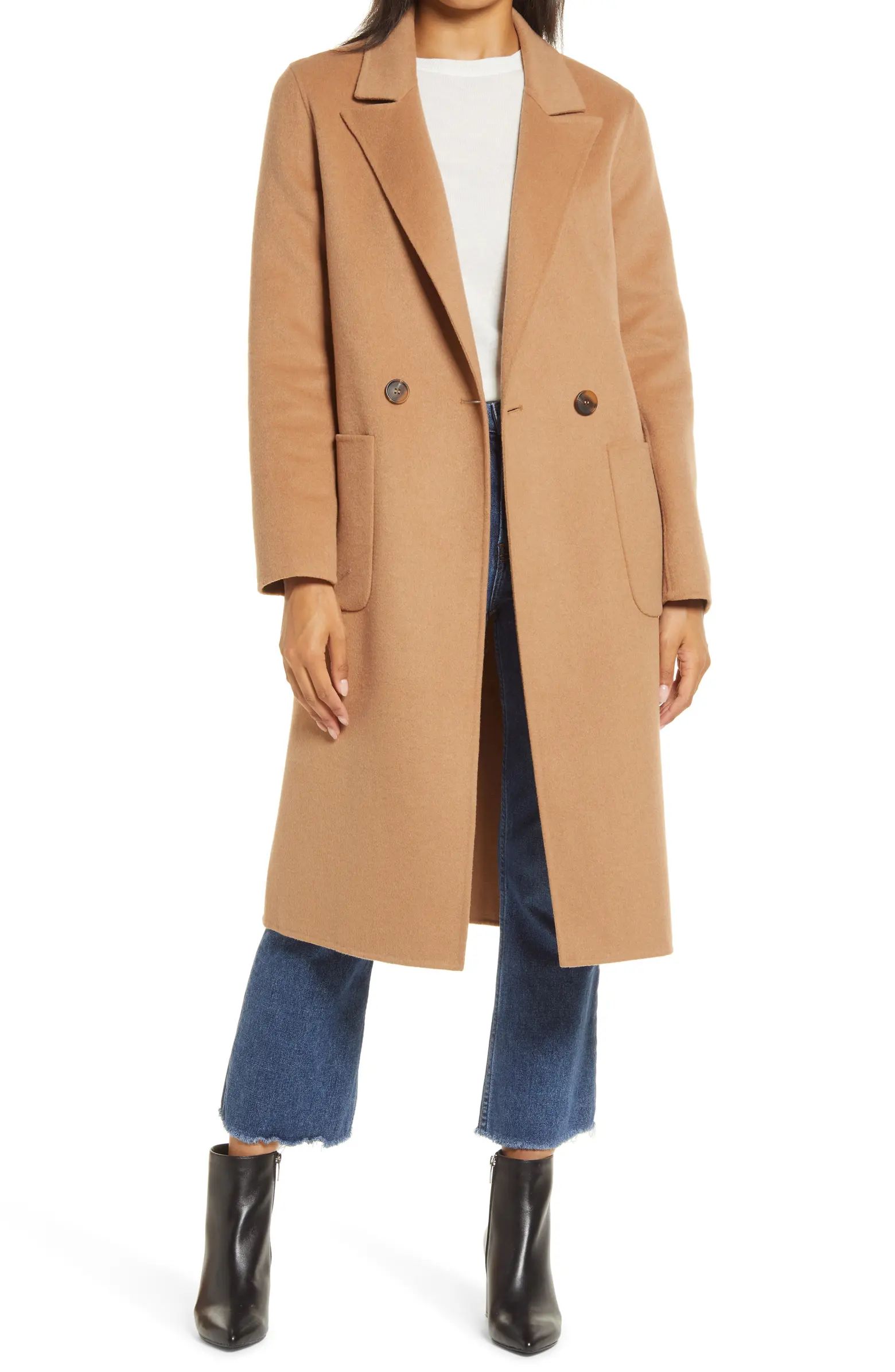 Double Face Wool Coat | Nordstrom